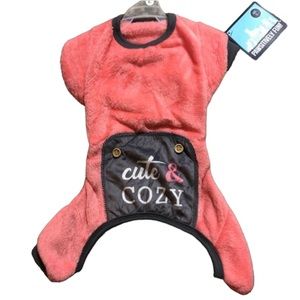 Cute & Cozy Dog Pajama’s Size Large 13” - 15” Back Length & 18“ Chest Girth